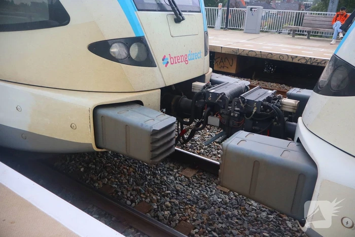 Brandmelding in trein blijkt defecte accu