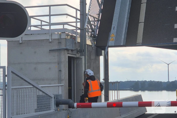 Lange files door storing bij Haringvlietbrug