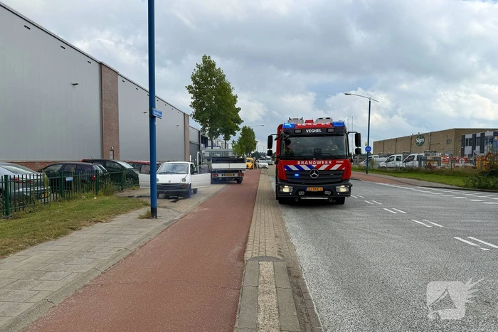 Technisch mankement leidt tot brand in brommobiel