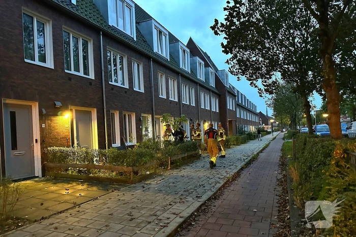 Brandweer ingezet voor wateroverlast in woning