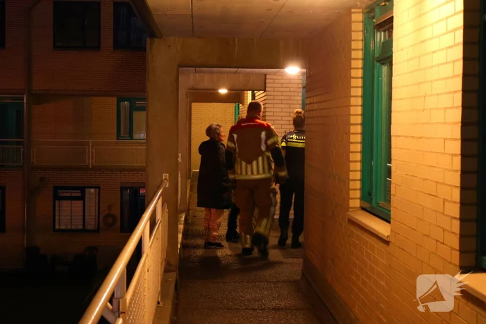 Waterschade op twee etages na lopende kraan