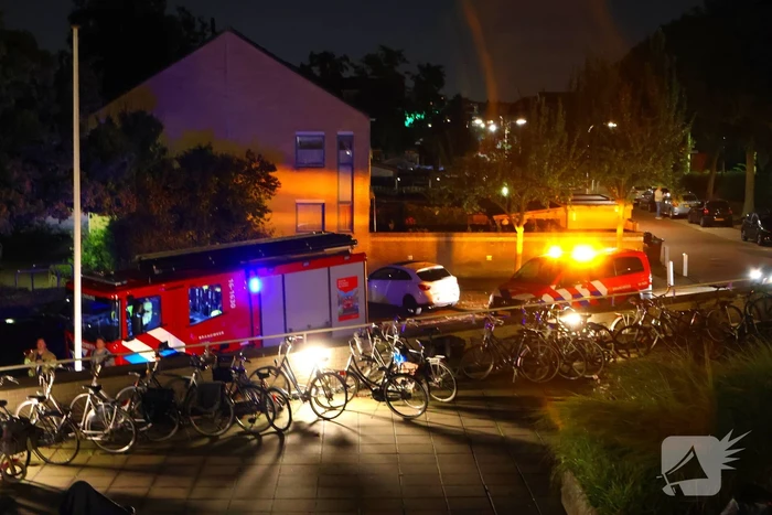 Waterschade op twee etages na lopende kraan