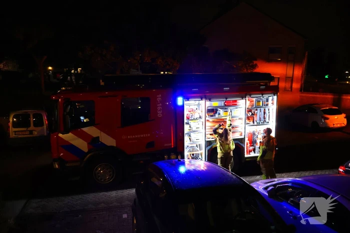 Waterschade op twee etages na lopende kraan