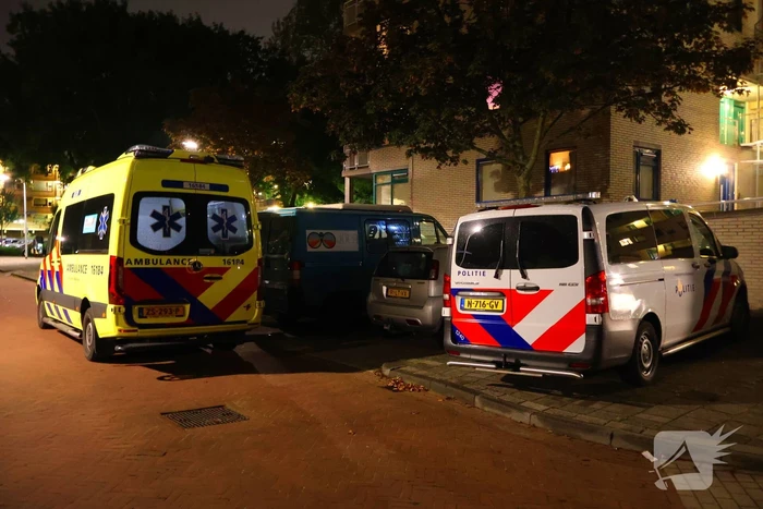 Waterschade op twee etages na lopende kraan
