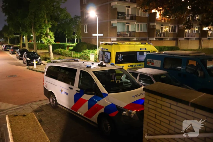 Waterschade op twee etages na lopende kraan