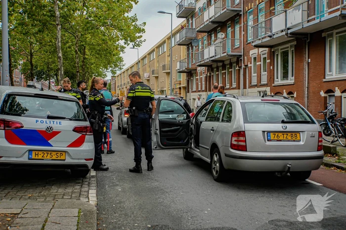 Vier voertuigen betrokken bij kettingbotsing