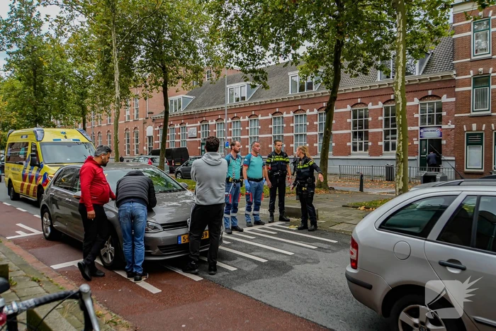 Vier voertuigen betrokken bij kettingbotsing