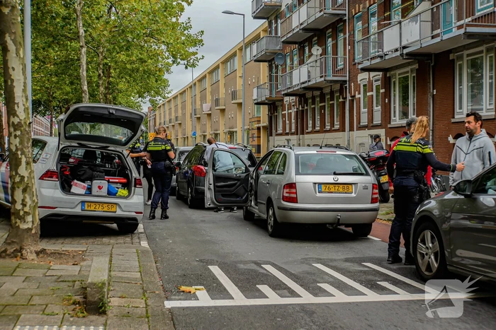 Vier voertuigen betrokken bij kettingbotsing