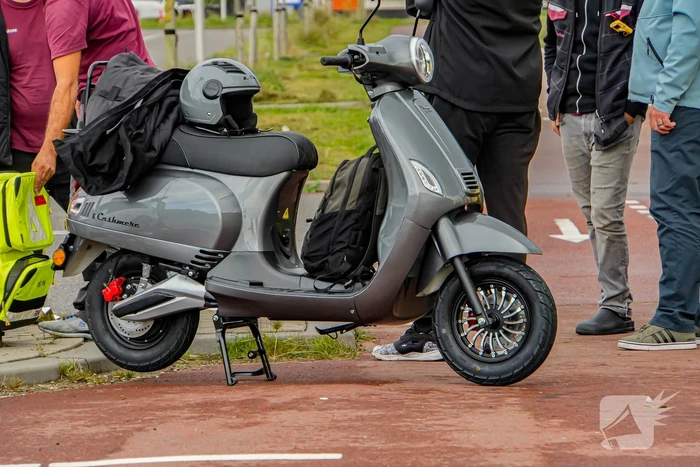 Scooterrijder gewond bij aanrijding