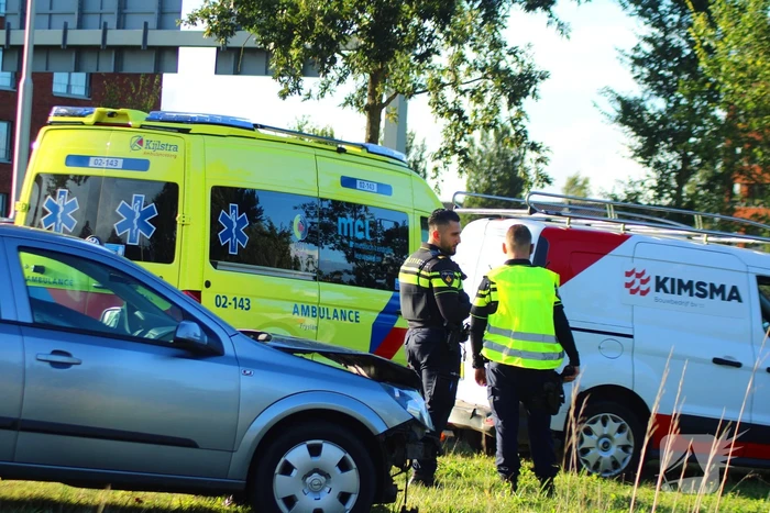 Meerdere voertuigen betrokken bij kettingbotsing