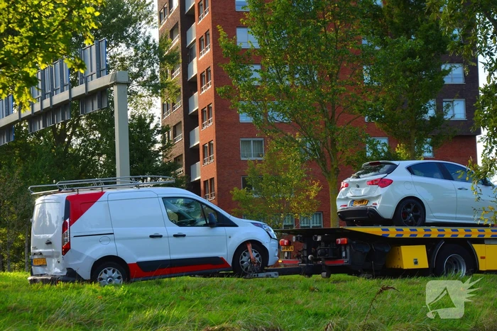 Meerdere voertuigen betrokken bij kettingbotsing