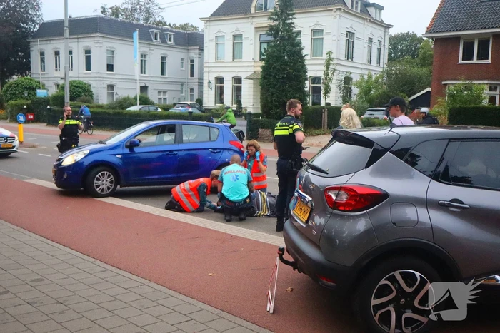 Spookrijdende dronken fietser geschept door automobilist