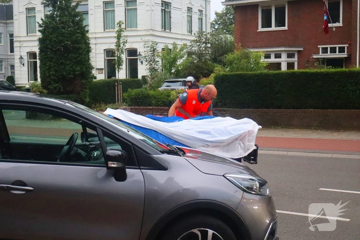 Spookrijdende dronken fietser geschept door automobilist