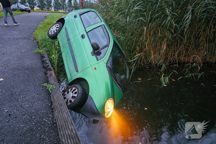 Bezorger te water na mislukte keer poging