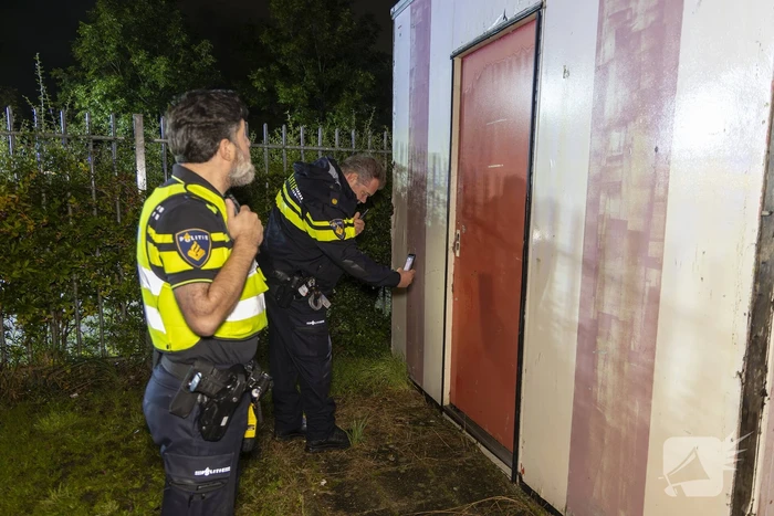 Flinke vlammen bij uitslaande brand