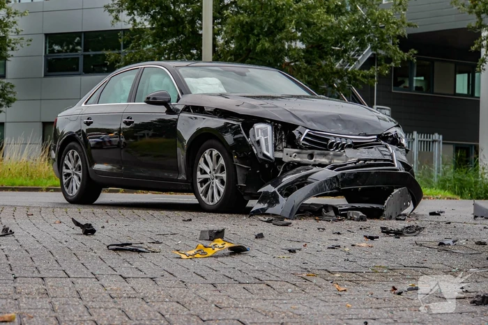 Beschonken automobilist veroorzaakt ongeval