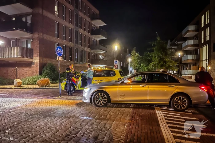 Veel hulpverleners bij appartement