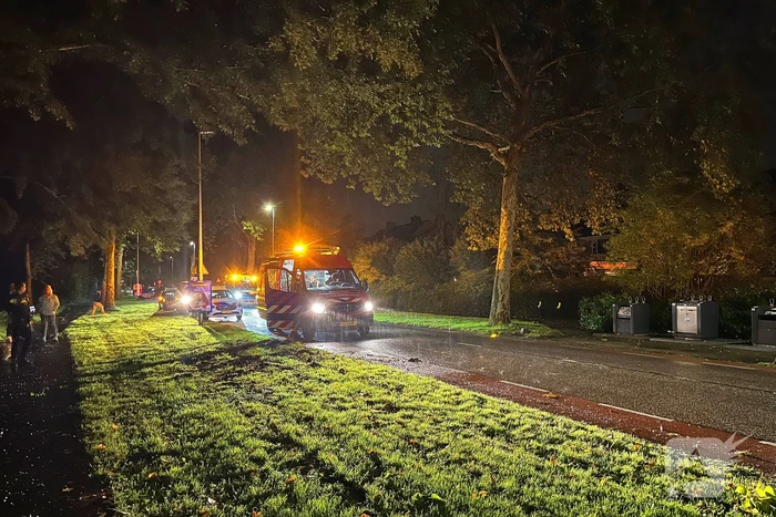 Zoekactie nadat auto in sloot belandt