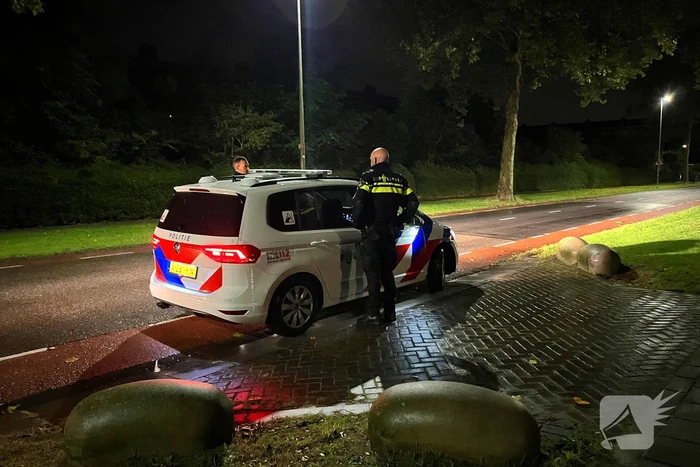 Zoekactie nadat auto in sloot belandt