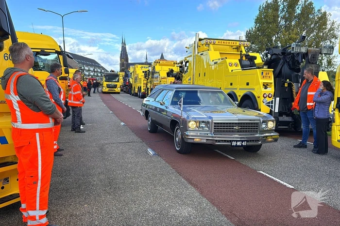 Waardig afscheid van directeur van autohulpdienst