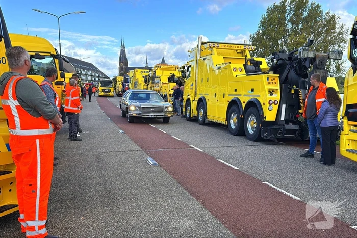 Waardig afscheid van directeur van autohulpdienst