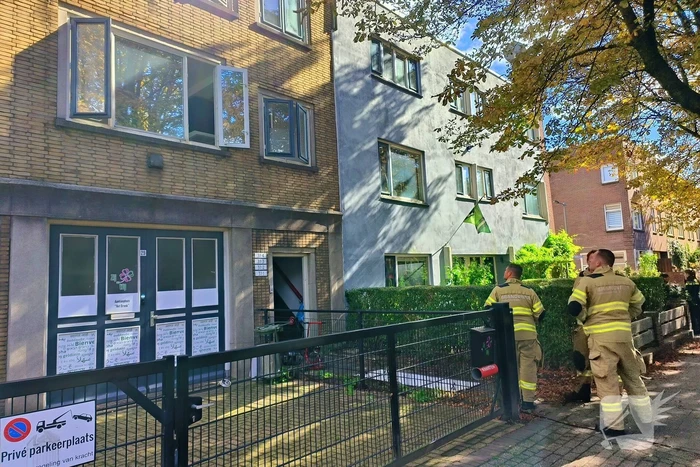 Bewoners zijn gewekt door brandalarm