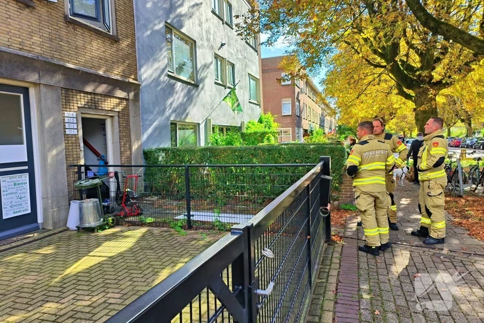 Bewoners zijn gewekt door brandalarm