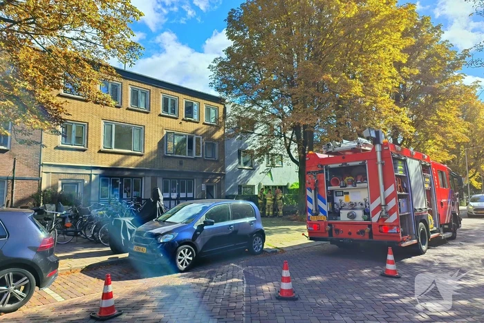 Bewoners zijn gewekt door brandalarm