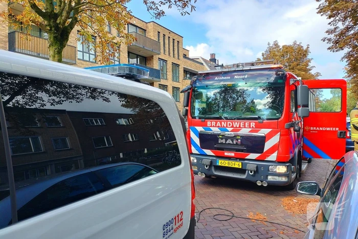 Bewoners zijn gewekt door brandalarm