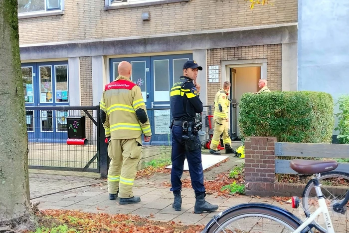 Bewoners zijn gewekt door brandalarm