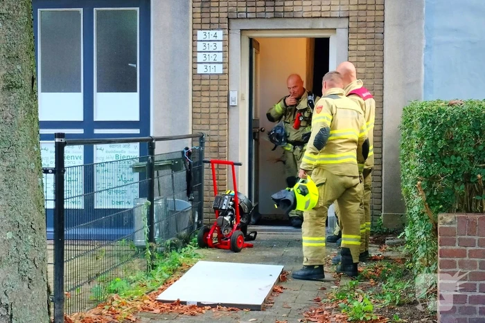 Bewoners zijn gewekt door brandalarm