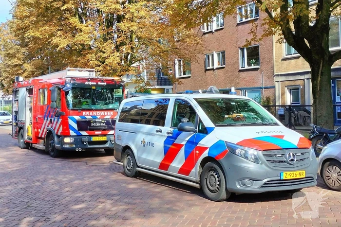 Bewoners zijn gewekt door brandalarm