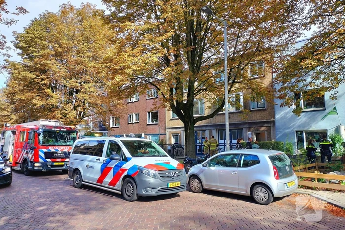 Bewoners zijn gewekt door brandalarm