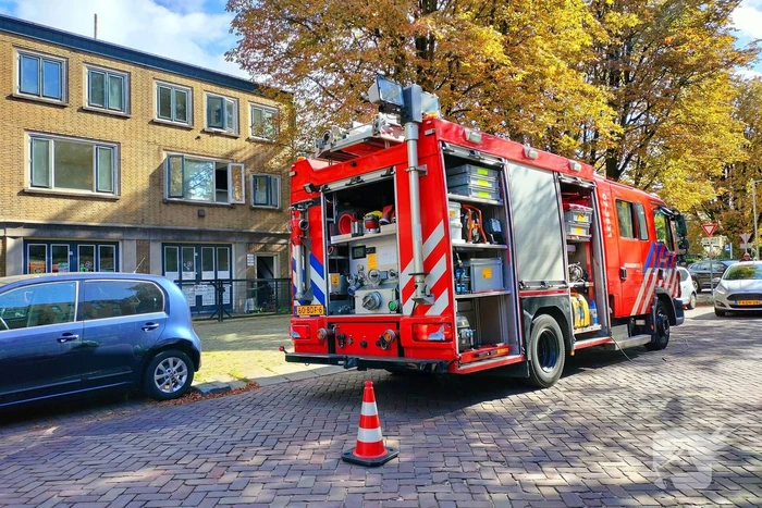 Bewoners zijn gewekt door brandalarm