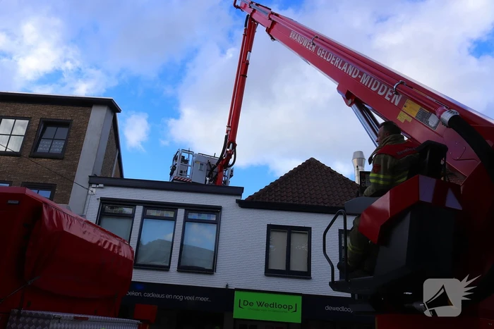 Winkel gecontroleerd na brandmelding in centrum