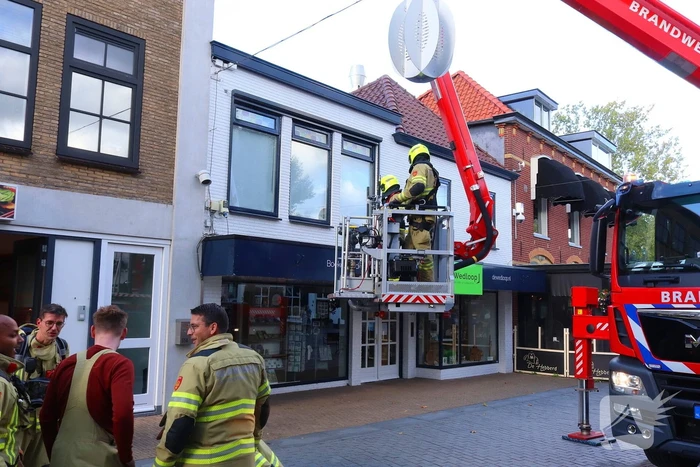 Winkel gecontroleerd na brandmelding in centrum