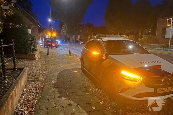 Bestuurder raakt van weg en word aangehouden
