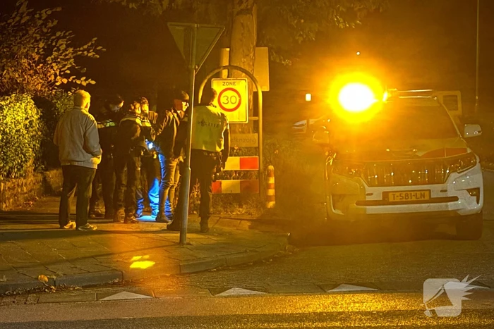 Bestuurder raakt van weg en word aangehouden