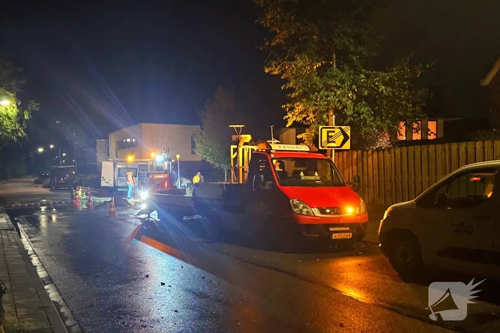 Bewoners zonder water door leidingbreuk