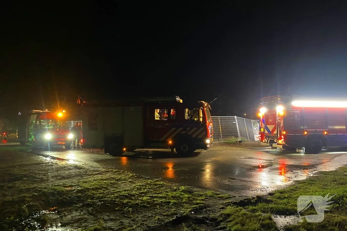 Oudere belandt in drijfzand op bouwplaats