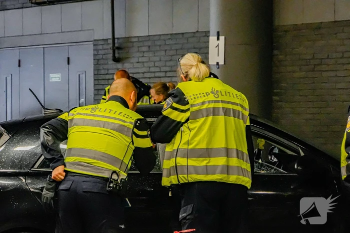 Politie studenten organiseren grote verkeerscontrole