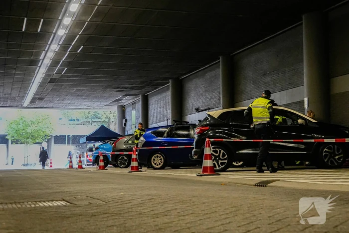 Politie studenten organiseren grote verkeerscontrole