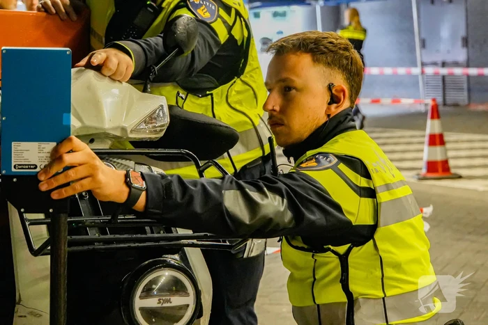 Politie studenten organiseren grote verkeerscontrole