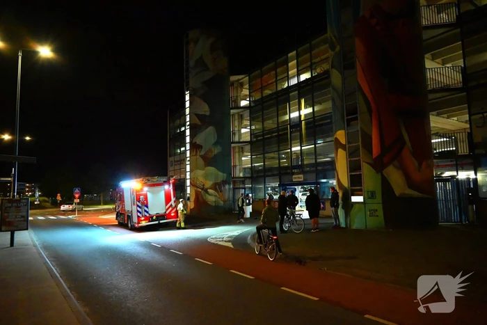 Brand parkeergarage snel onder controle