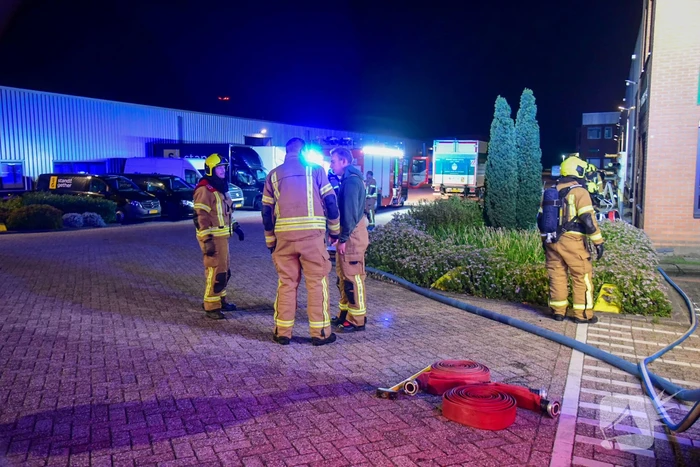 Brand zorgt voor veel rookontwikkeling