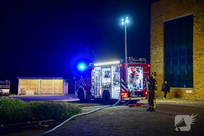 Brand zorgt voor veel rookontwikkeling