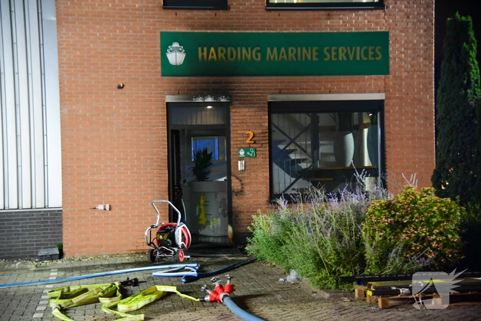 Brand zorgt voor veel rookontwikkeling