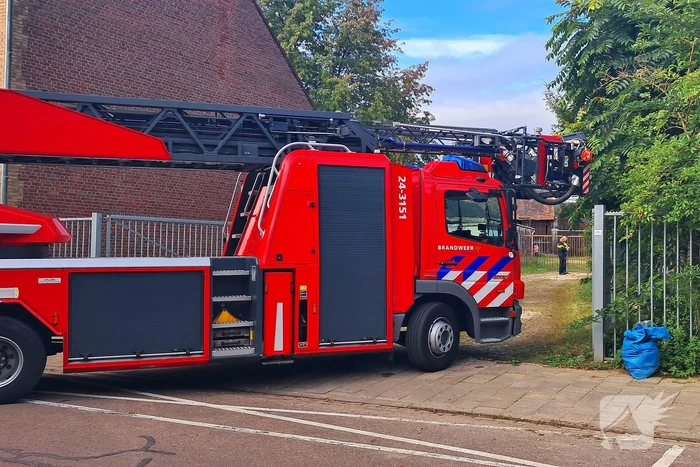 Brandweer ingezet voor grote brand in woning