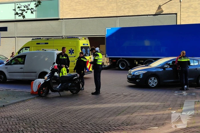 Scooterrijder aangereden door automobilist