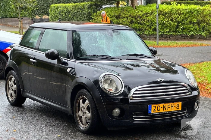 Fietser en automobilist met elkaar in botsing